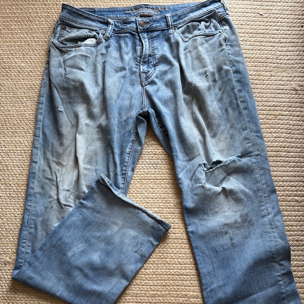 American Eagle Outfitters Light Blue Straight Men’s Jeans